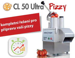 ROBOTCOUPE KROUHAČ ZELENINY CL 50 ULTRA PIZZA, 230V + 3 DISKY