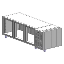 RM GASTRO Korpus stolů SM 3D mrazicí nerez | RM - SM 3 KOR